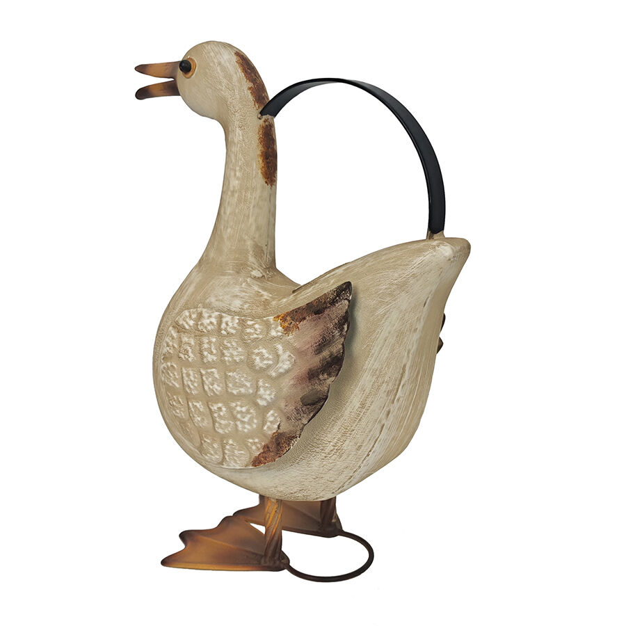 Willow &amp; Silk Decorative Duck Watering Can/AquaDuck Elegance Watering Can