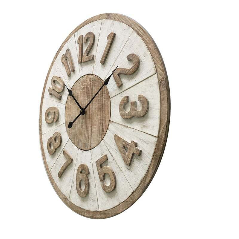 Willow &amp; Silk XXL Hamptons Giro Wall Clock 70cm