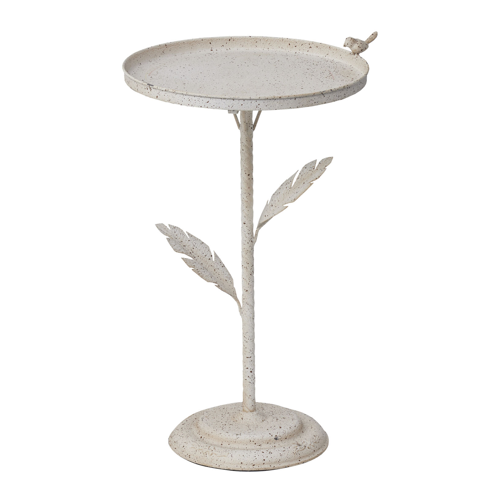 Willow &amp; Silk Riviera Birdfeeder w/Leaves on Stand 35x38x59.5cm