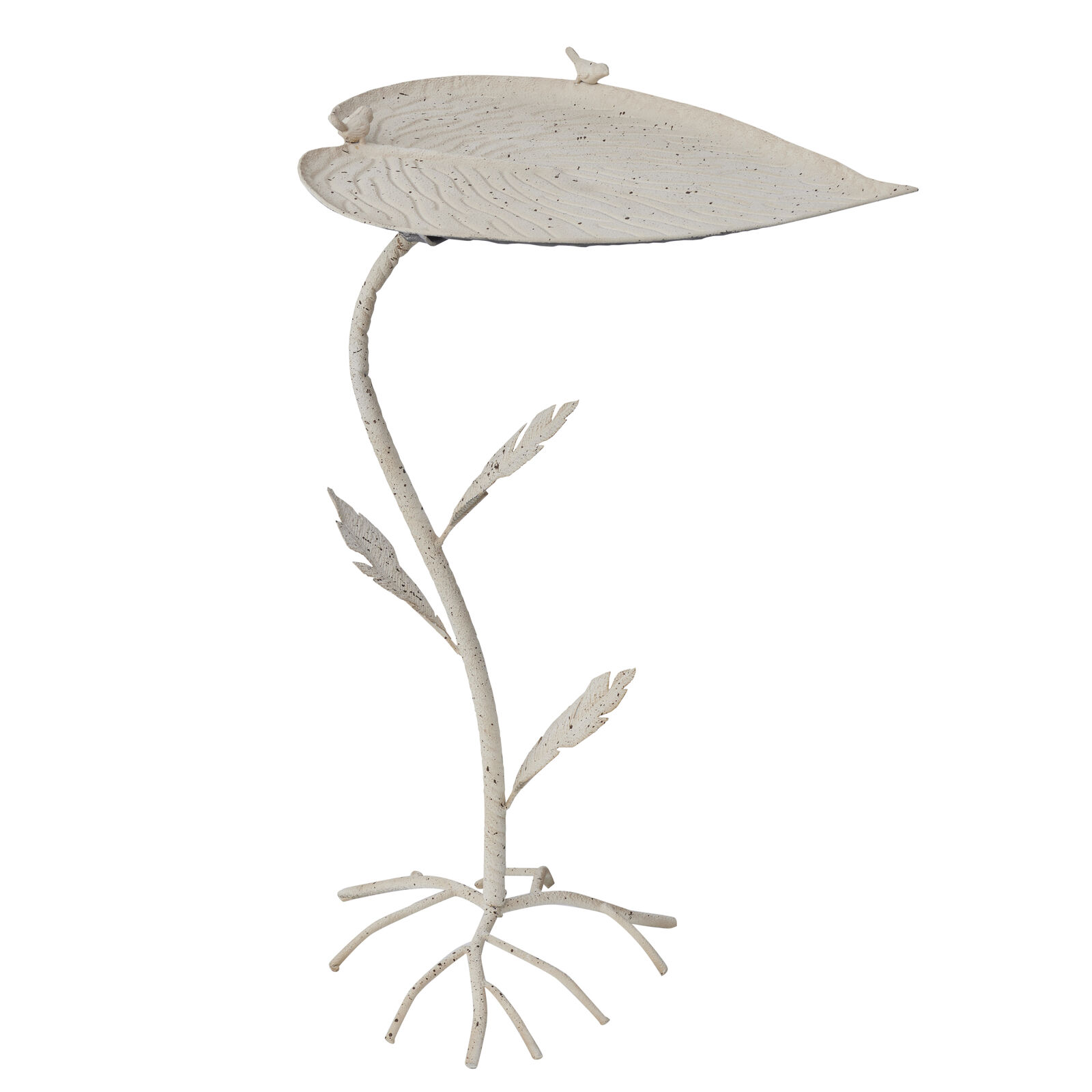 Willow &amp; Silk Riviera Leaf-Shape Birdfeeder w/Roots 54x38x79.5cm