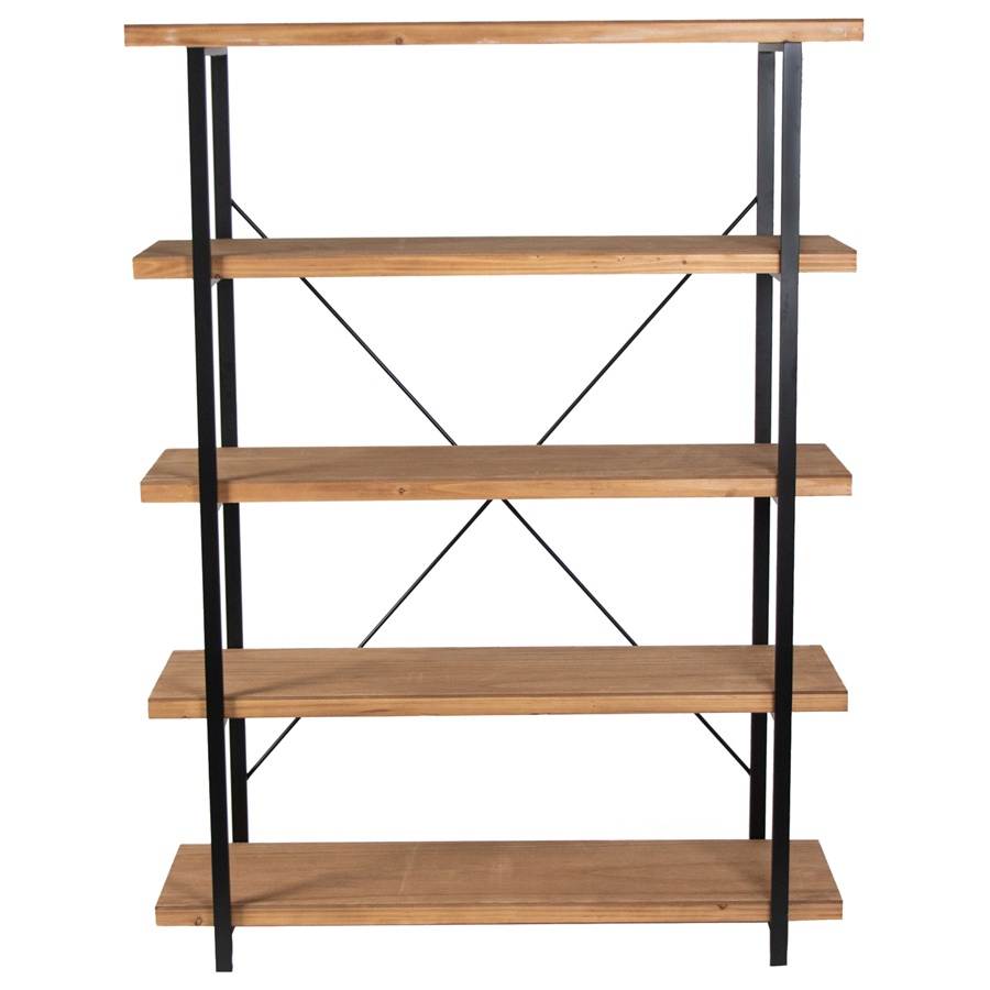 Willow &amp; Silk Metal/Wooden 162cm 5-Tier Shelf/Organiser