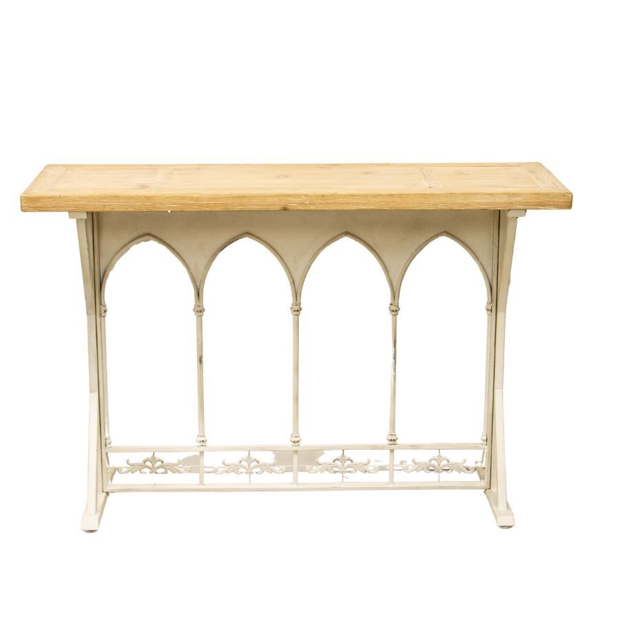 Willow &amp; Silk 120cm Martinique Wooden Console Table