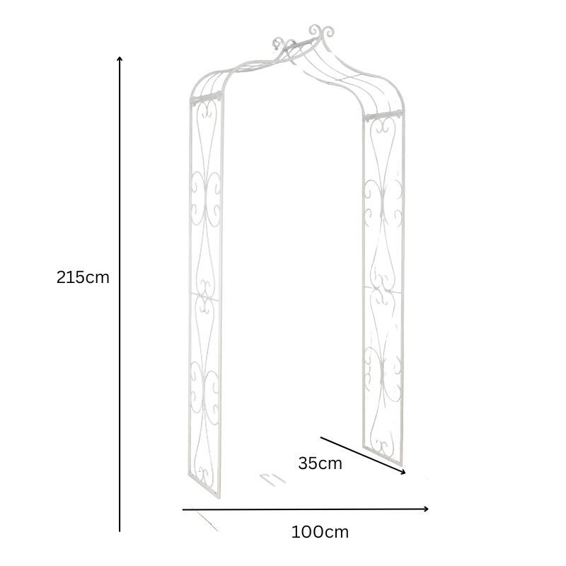 Willow &amp; Silk Elegance Martinique  Garden Arch 100x35x215cm