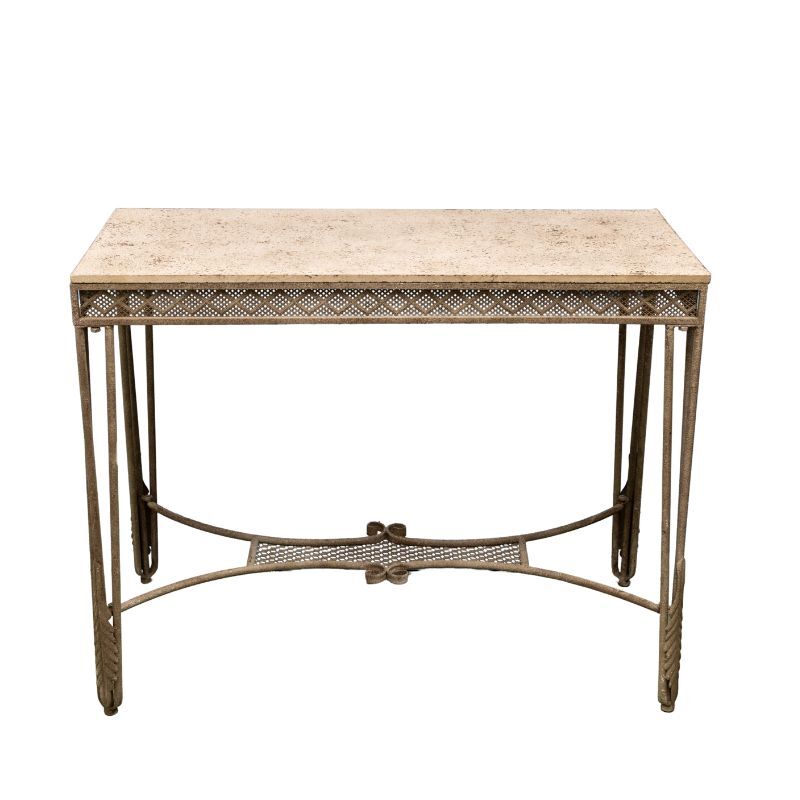 Willow &amp; Silk Vintage Style French Country Console Table 118x40x75cm