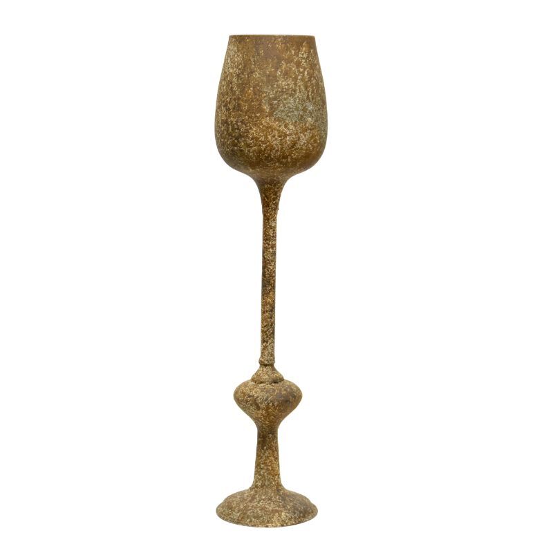 Willow &amp; Silk Vintage Style Decorative Goblet 13x13x55cm
