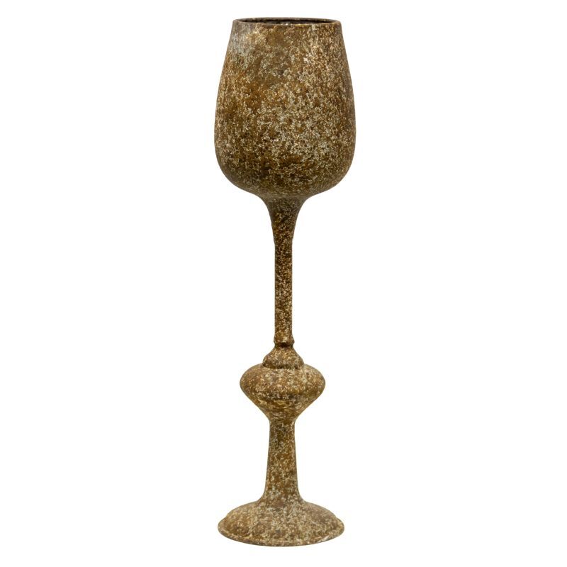 Willow &amp; Silk Vintage Style Decorative Goblet 13x13x48cm