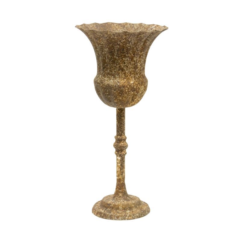Willow &amp; Silk Vintage Style Decorative Goblet 16.5x16.5x35cm