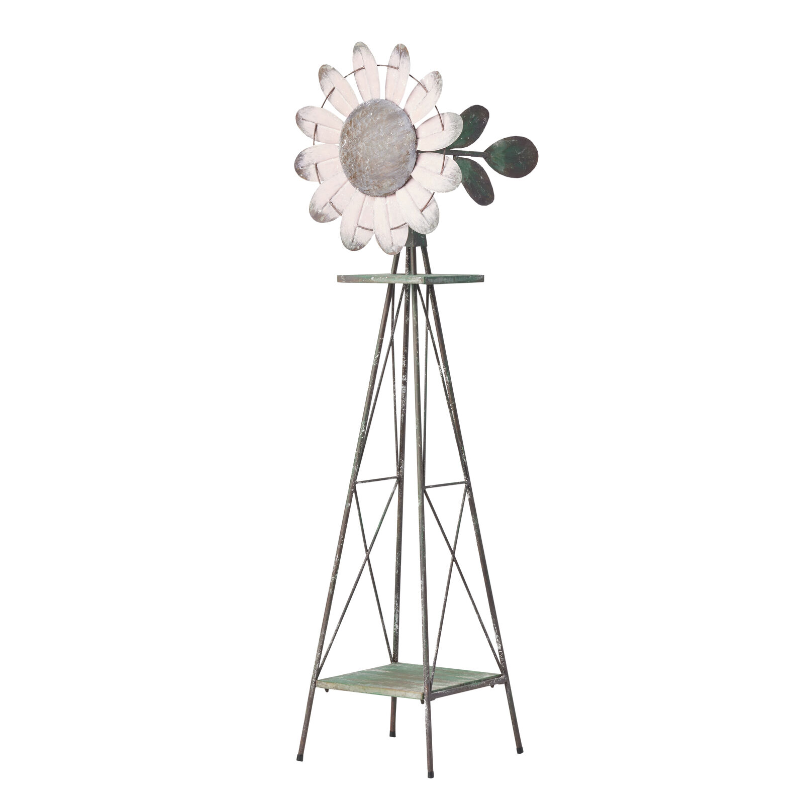 Willow &amp; Silk Arty Flower Windmill 70x47x159cm