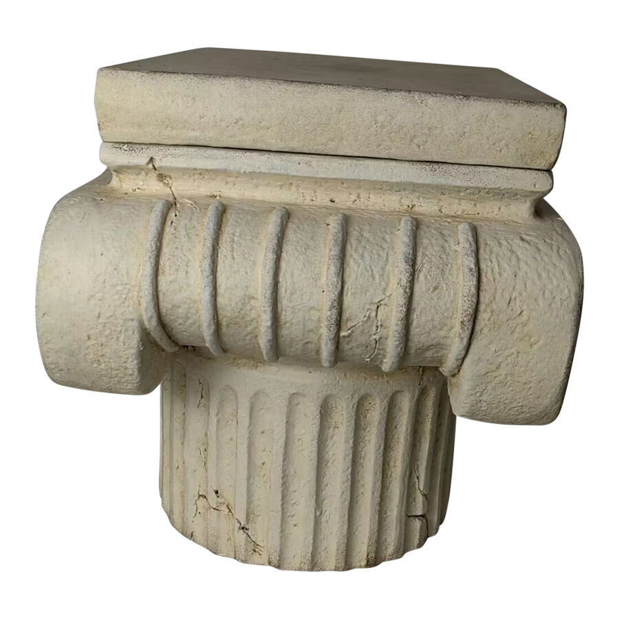 Willow &amp; Silk Elaborate Roman Pillar Planter/Stand with Lid 40x31x32.5cm