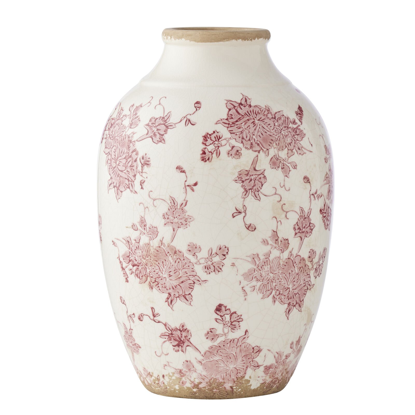 Willow &amp; Silk Cherry Blossom Traditional Vase 20x20x30