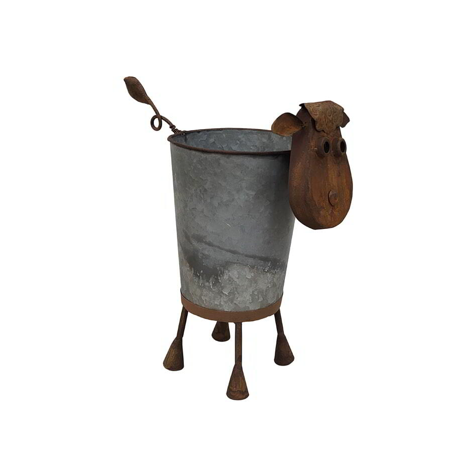 Sheep Pot Planter - Rust