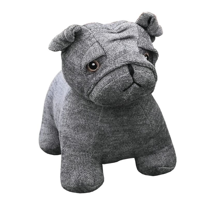 Willow &amp; Silk Grey French Bulldog Door Stopper