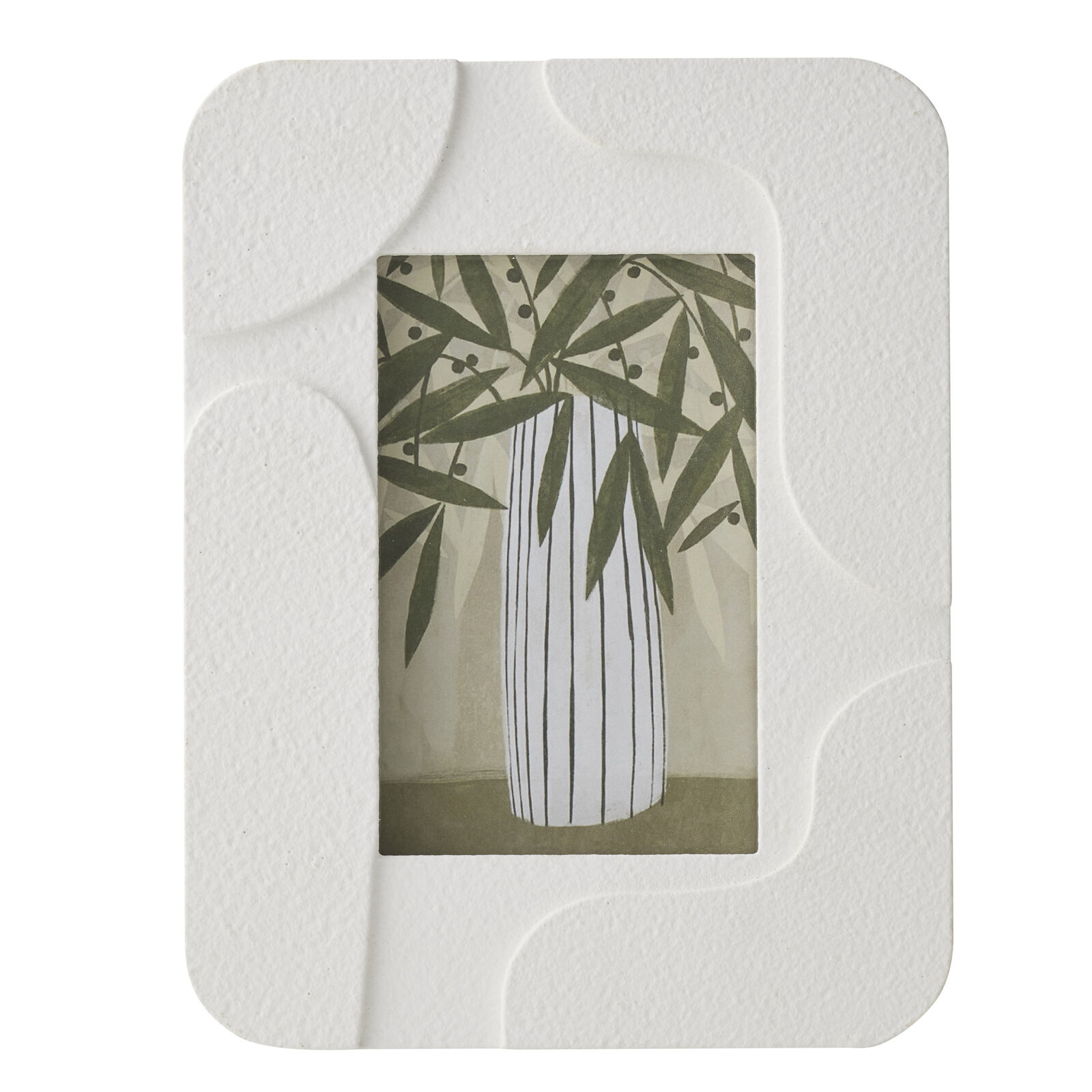 Willow &amp; Silk Abstract Wave 4x6 Photo Frame  18*2*23