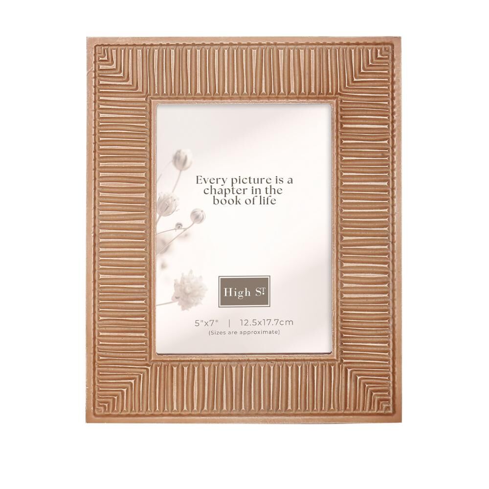 Willow &amp; Silk Linear 5x7 Photoframe 20x1.35x25cm
