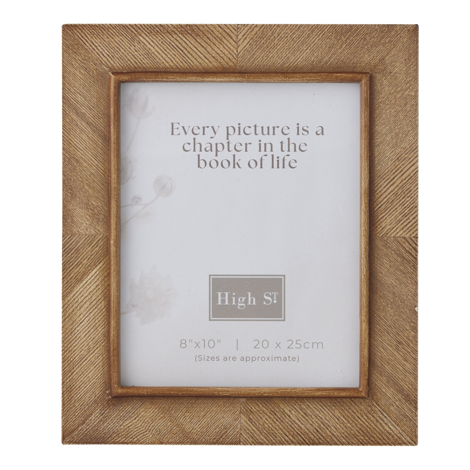 Willow &amp; Silk Georgia 8x10 Wooden Photoframe27.5x1.5x3