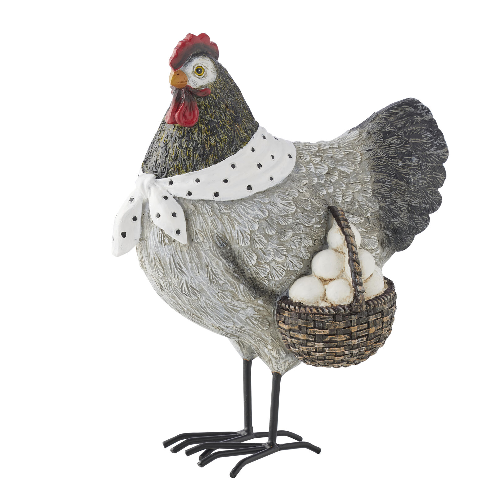Willow &amp; Silk Cluck &amp; Collect Hen 21x13.5x25.5cm