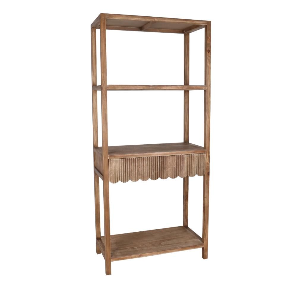 Willow &amp; Silk Artisan Timber Shelves 80x40x180cm