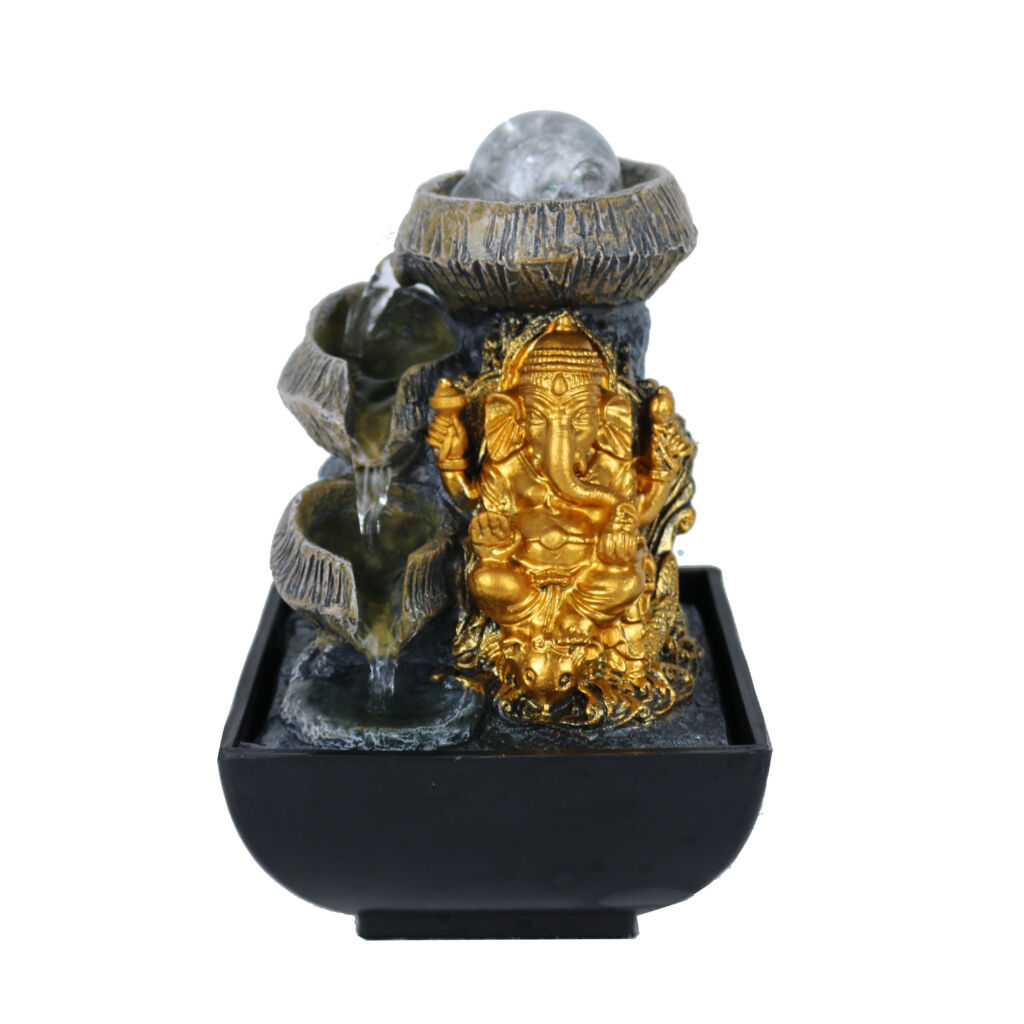 Willow &amp; Silk Auric Wisdom Ganesha 14x14x20cm