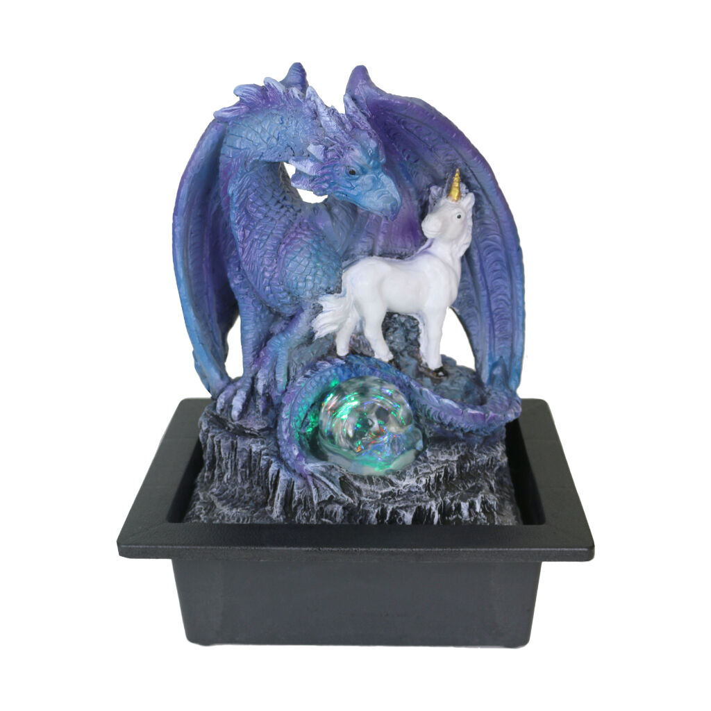 Willow &amp; Silk Dragon Unicorn 23x18x27cm