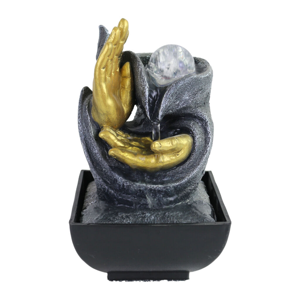 Willow &amp; Silk Wishing Hands 14x14x20cm