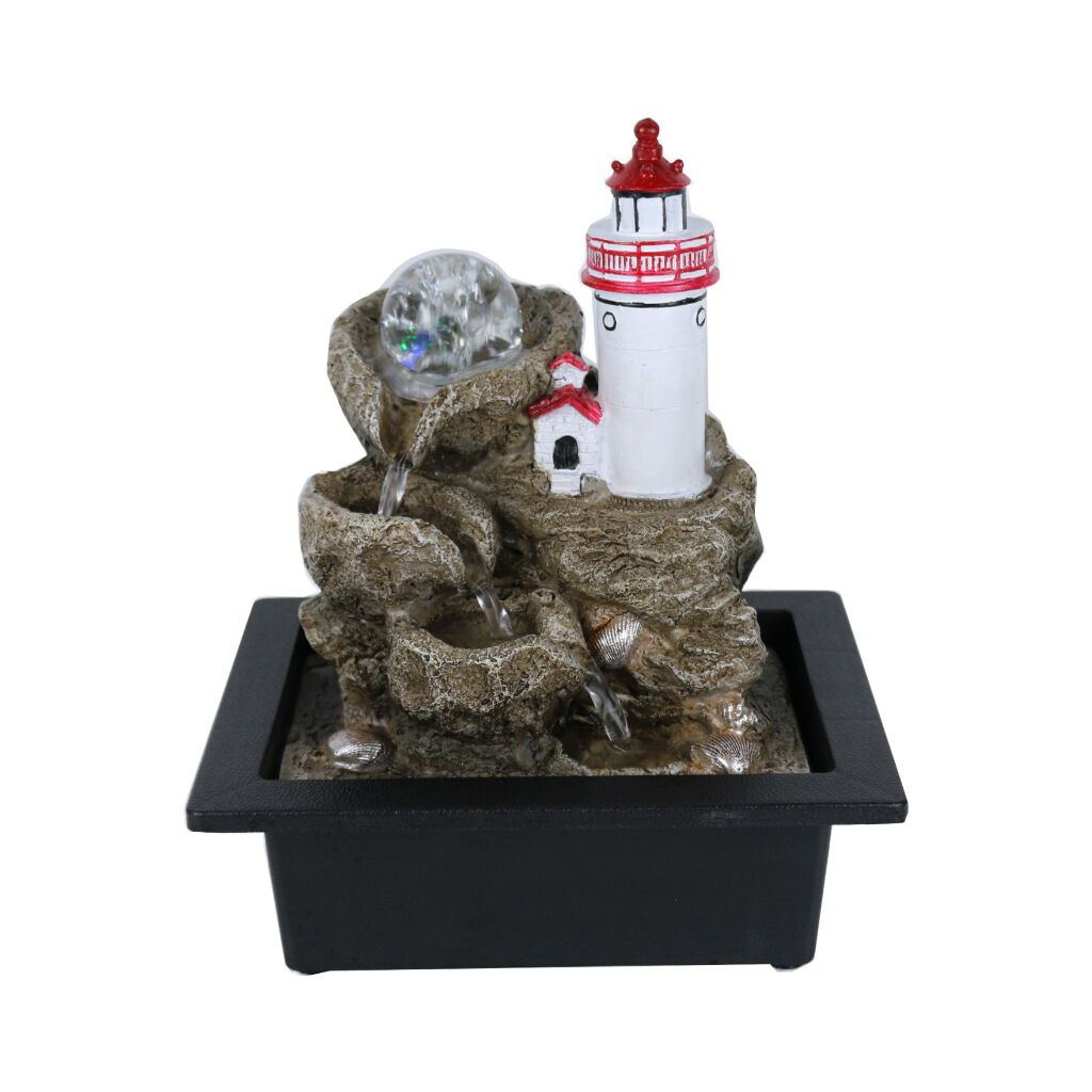 Willow &amp; Silk Lively Lighthouse 24x18x27cm