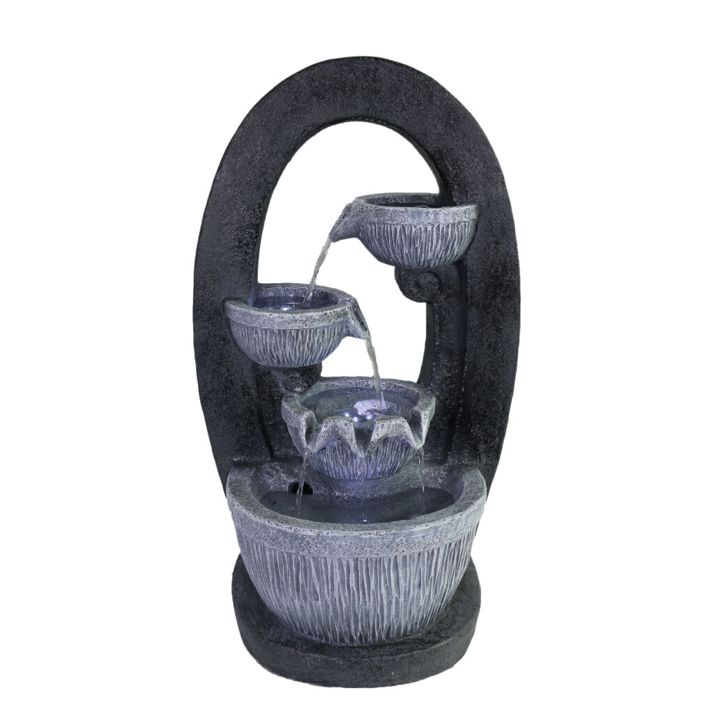 Willow &amp; Silk Oval Bowl 32x28x50cm