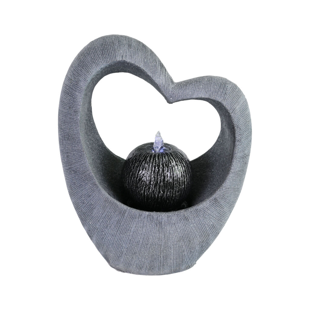 Willow &amp; Silk Heart Overflow 30x16x39cm