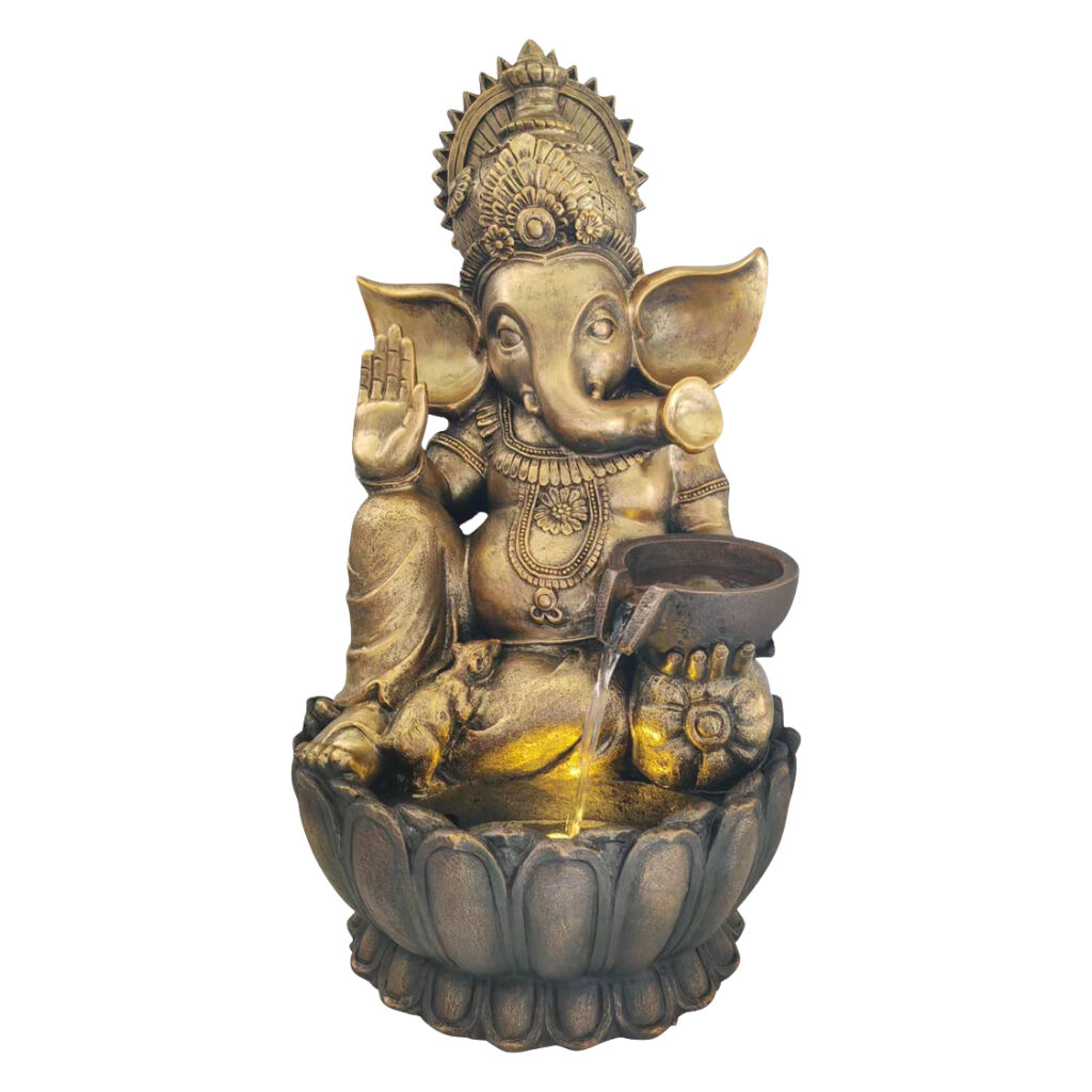 Willow &amp; Silk Grand Ganesha 47.5x45x82.8cm
