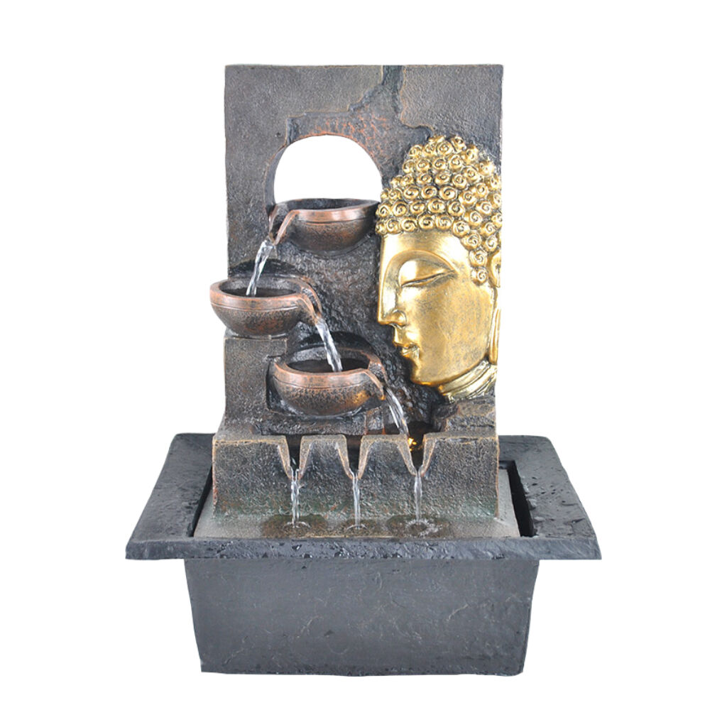 Willow &amp; Silk Terracotta Buddha 30x24x40cm