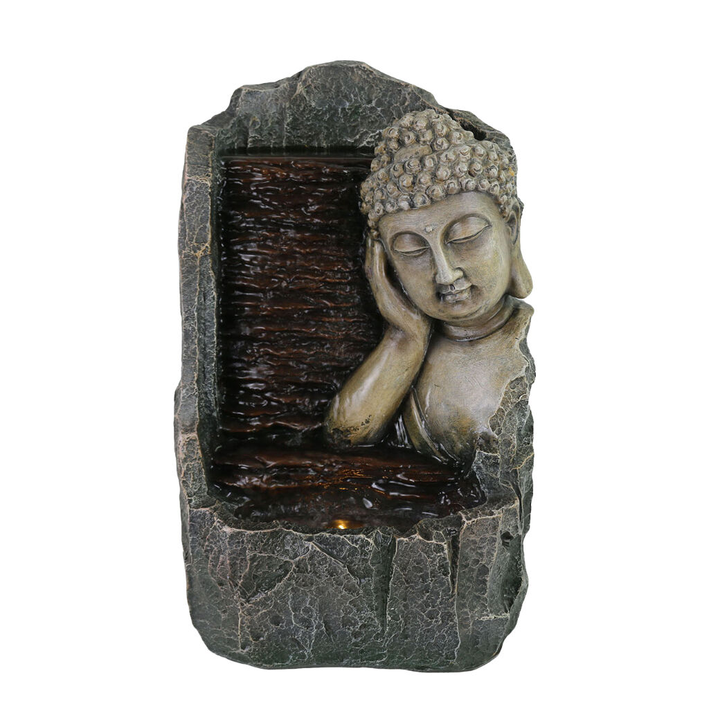 Willow &amp; Silk Buddha Trickle 25x17x40cm