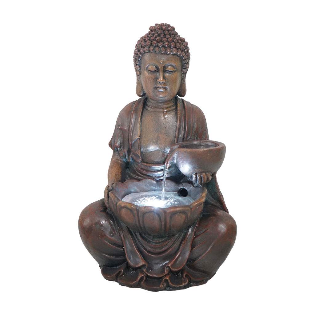 Willow &amp; Silk Décor Buddha 20x17x31cm