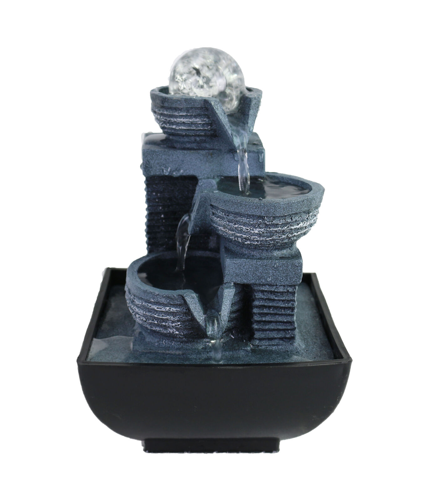 Willow &amp; Silk Pottery Tower 14x14x20cm