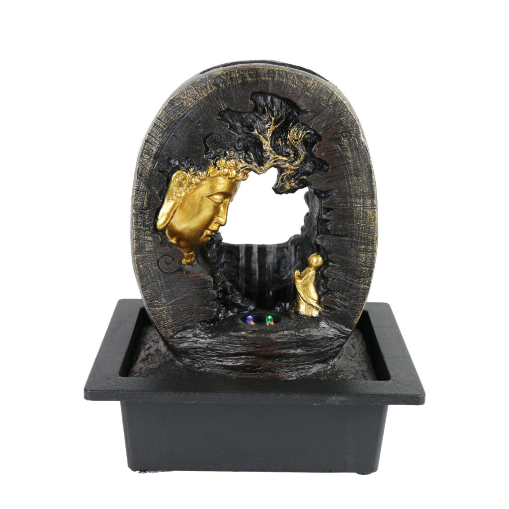 Willow &amp; Silk Raining Tranquil Buddha 24x18x27cm