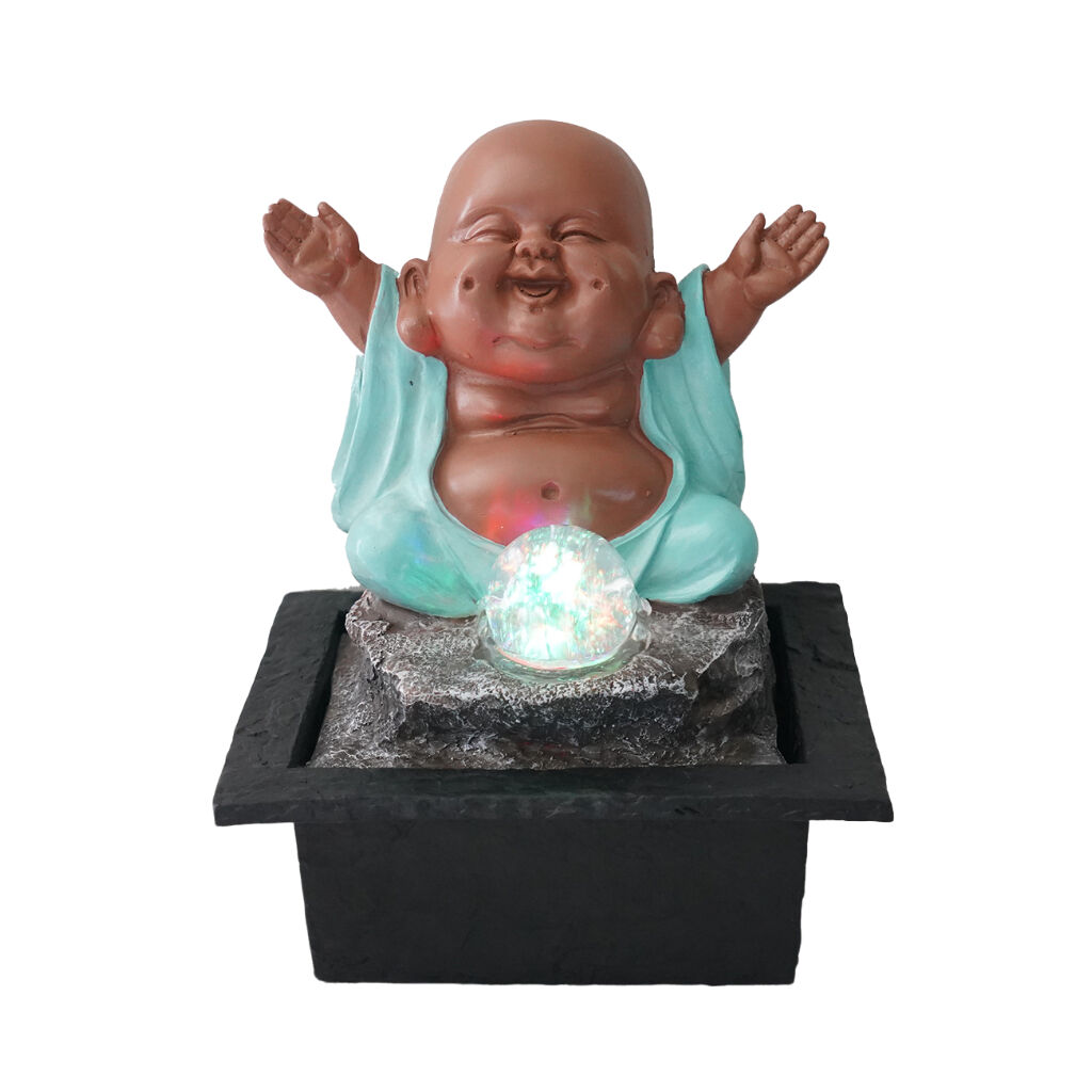 Willow &amp; Silk Happy Buddha Blessing 23x20x28cm