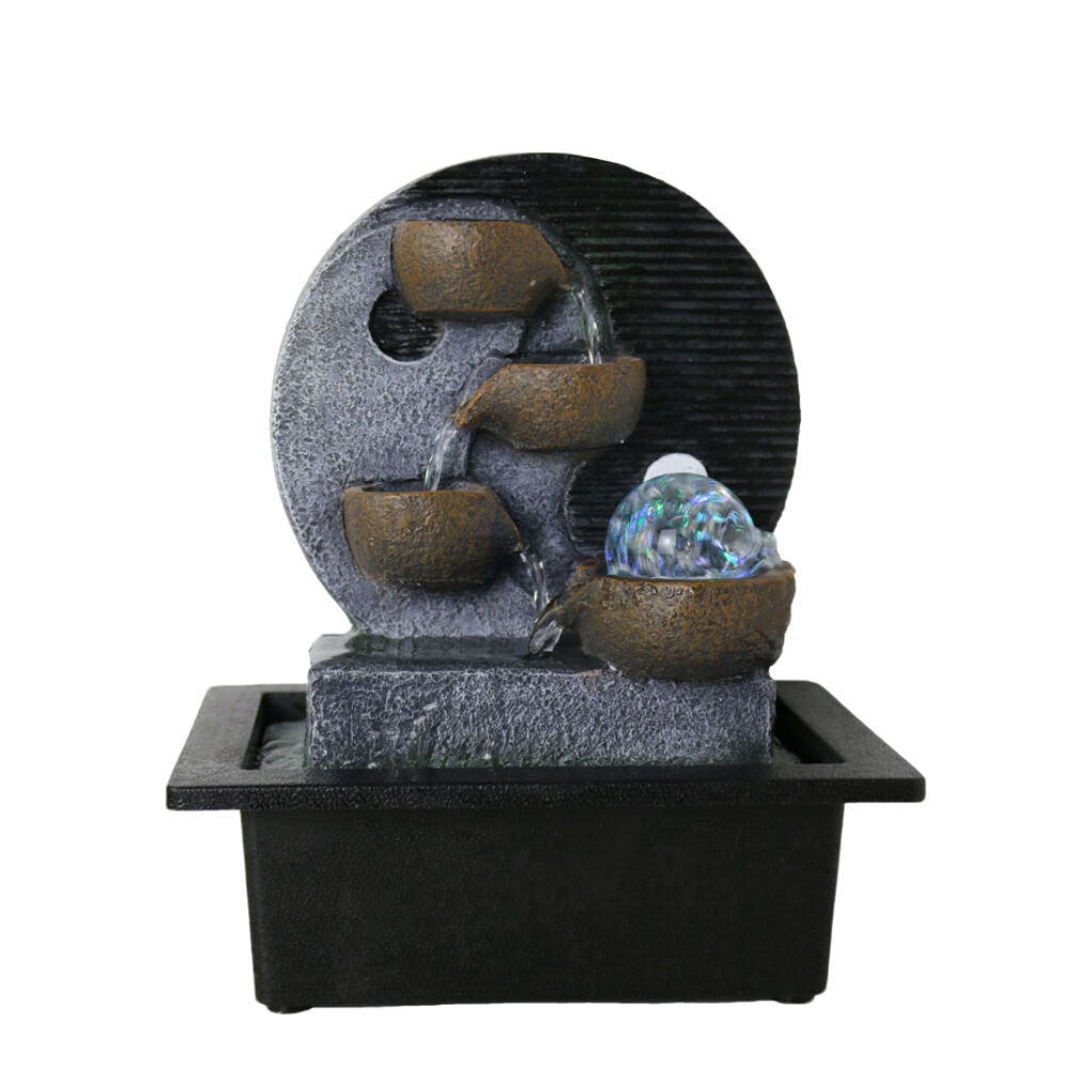 Willow &amp; Silk Pottery Yin Yang 23x18x26cm