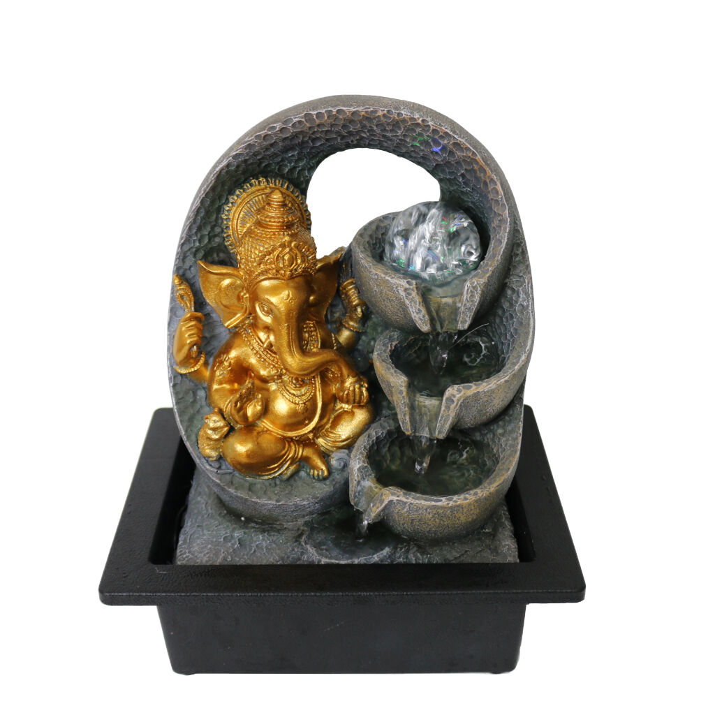 Willow &amp; Silk Arc Ganesha 23x18x28cm