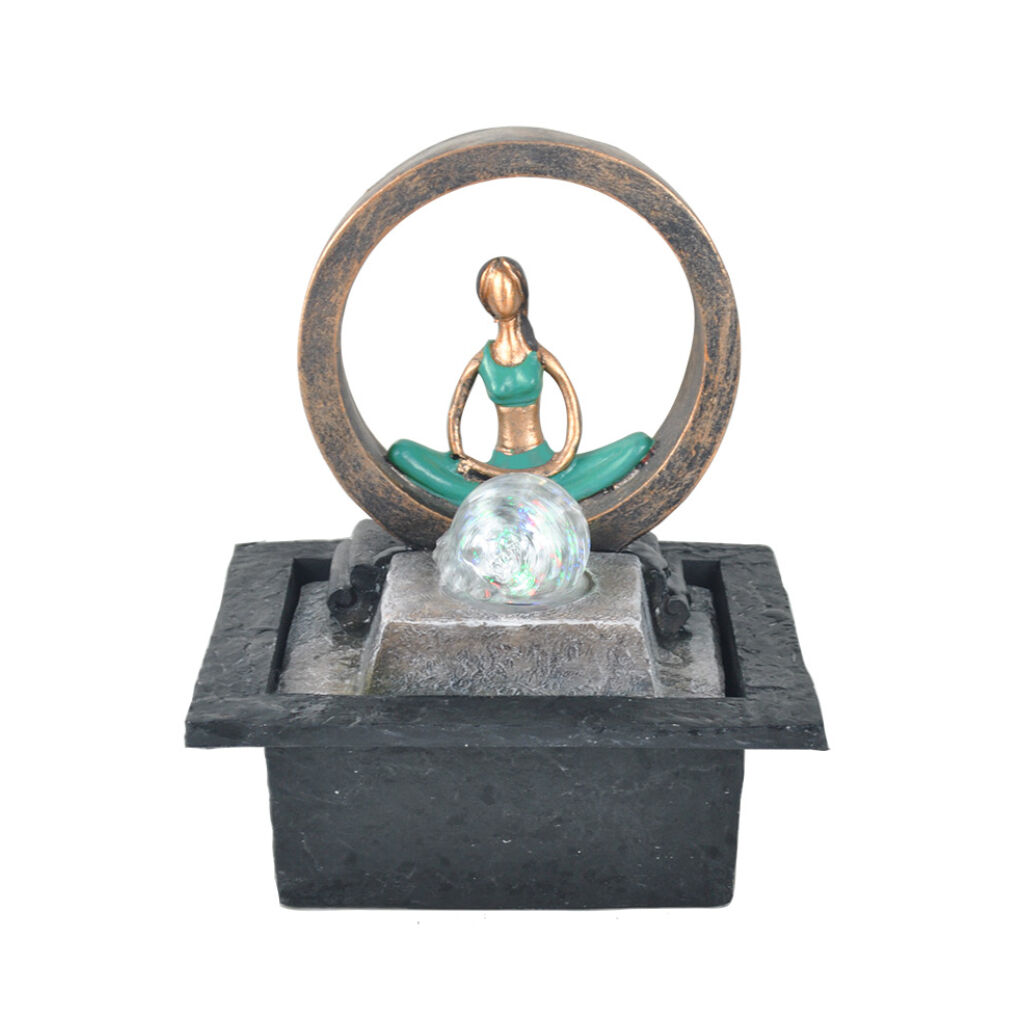 Willow &amp; Silk Yoga Circle 21x19x27cm