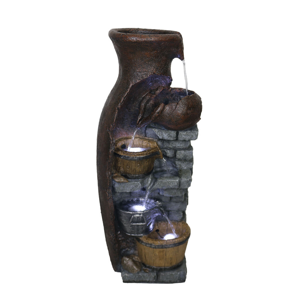 Willow &amp; Silk Urns Cascade 43x28x110cm