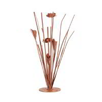 Willow &amp; Silk Grassy Plant &amp; Flowers Rustic Decor
