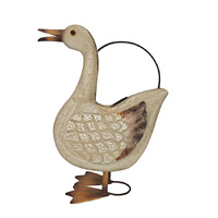 Willow &amp; Silk Decorative Duck Watering Can/AquaDuck Elegance Watering Can