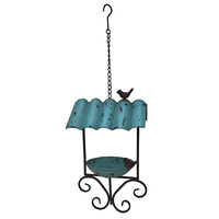Willow &amp; Silk Corrugated Hanging Birdfeeder/Feathered Retreat Hanging Feeder