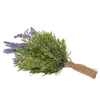 Willow &amp; Silk Artificial 35cm Table Decor Lavender Plant