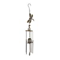 Willow &amp; Silk Cast Iron Dragonfly Bell Chime