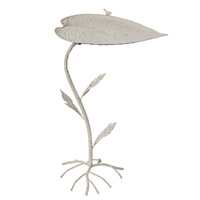 Willow &amp; Silk Riviera Leaf-Shape Birdfeeder w/Roots 54x38x79.5cm