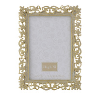 Willow &amp; Silk Brushed Gold Royal Frame  4x6/13*1.5*18