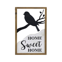Willow &amp; Silk &#39;Home Sweet Home&#39; Sign Framed Wall Art