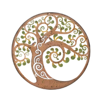 Willow &amp; Silk 60cm Swirl Tree of Life Lasercut Round Wall Art