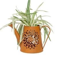 Willow &amp; Silk Radiant Bloom Watering Can &amp; Candle Holder: The Decorative Duo