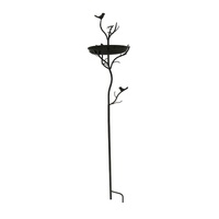 Willow &amp; Silk Avian Haven Garden Stake Nature&#39;s Perch Bird Feeder 120 cm
