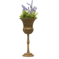 Willow &amp; Silk Vintage Style Decorative Goblet 16.5x16.5x35cm